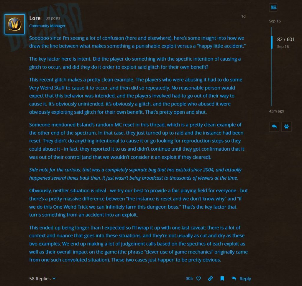 Blizzard Clarifies Punishments For Exploits