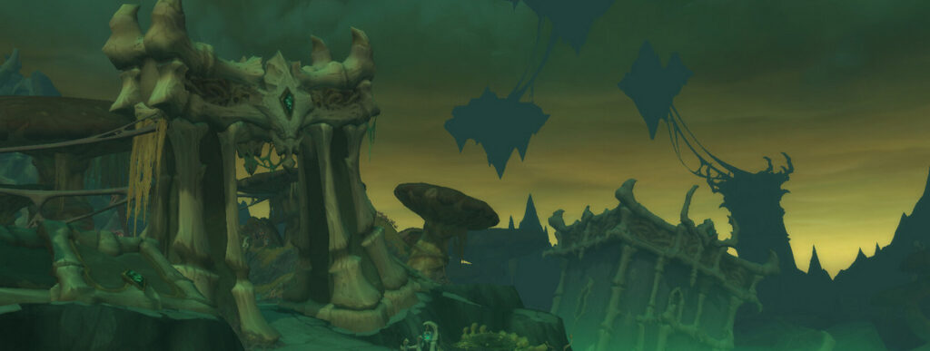 world of warcraft shadowlands plaguefall entrance