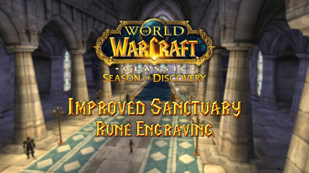 Improved Sanctuary Rune – Season of Discovery (SoD)