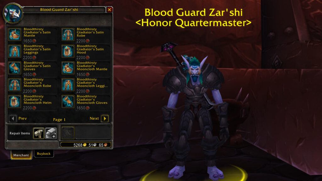 Cataclysm Classic Hotfixes for May 21: Bloodthirsty PvP Gear and iLvl 377 Crafted Items