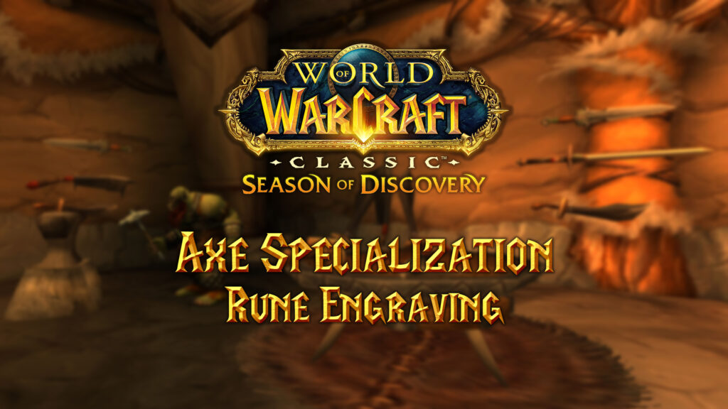 Axe Specialization Rune – Season of Discovery (SoD)