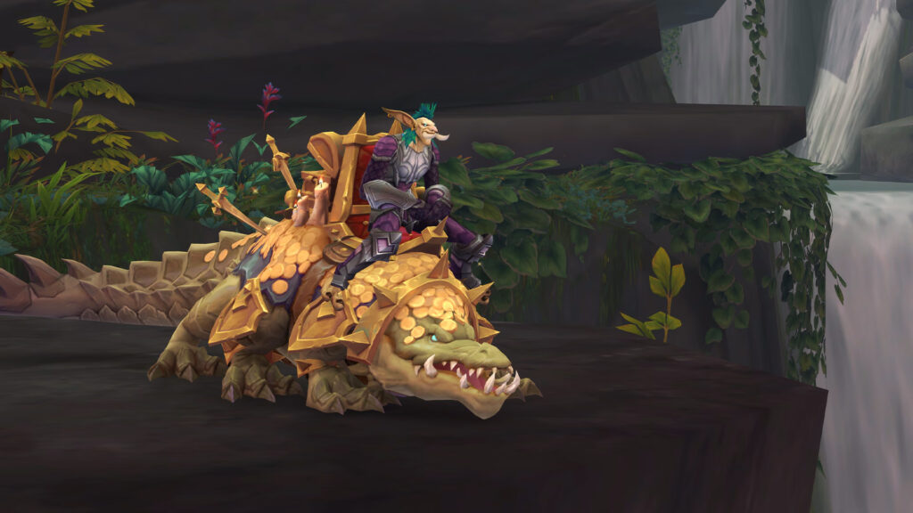 Crocolisk Mount & Pirate-Themed Gear Coming to the September Trading Post in The War Within